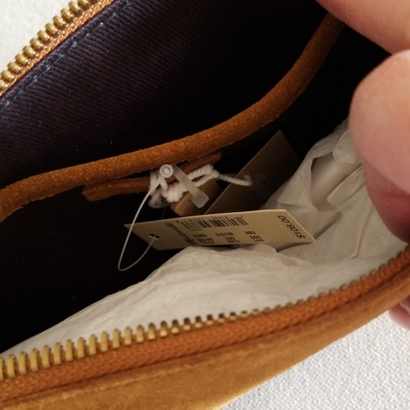 Madewell Daisy Embroidered Suede Crossbody - Picture 3 of 6